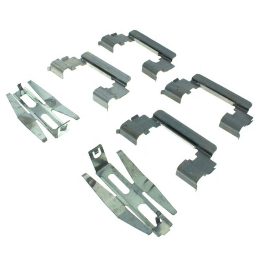 CENTRIC PARTS 106.07490 Posi Quiet Extended Wear Brake Pads with Shims and Hardware
