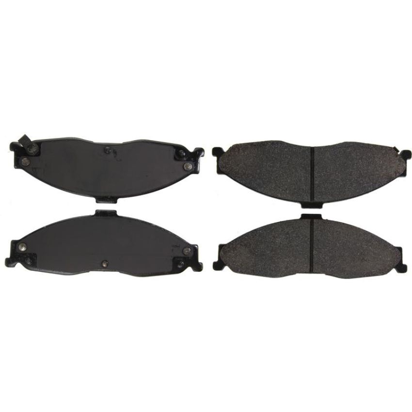 CENTRIC PARTS 106.07490 Posi Quiet Extended Wear Brake Pads with Shims and Hardware