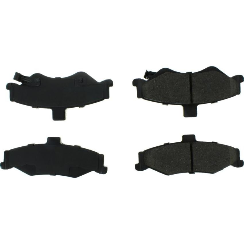 CENTRIC PARTS 106.07500 Posi Quiet Extended Wear Brake Pads with Shims and Hardware
