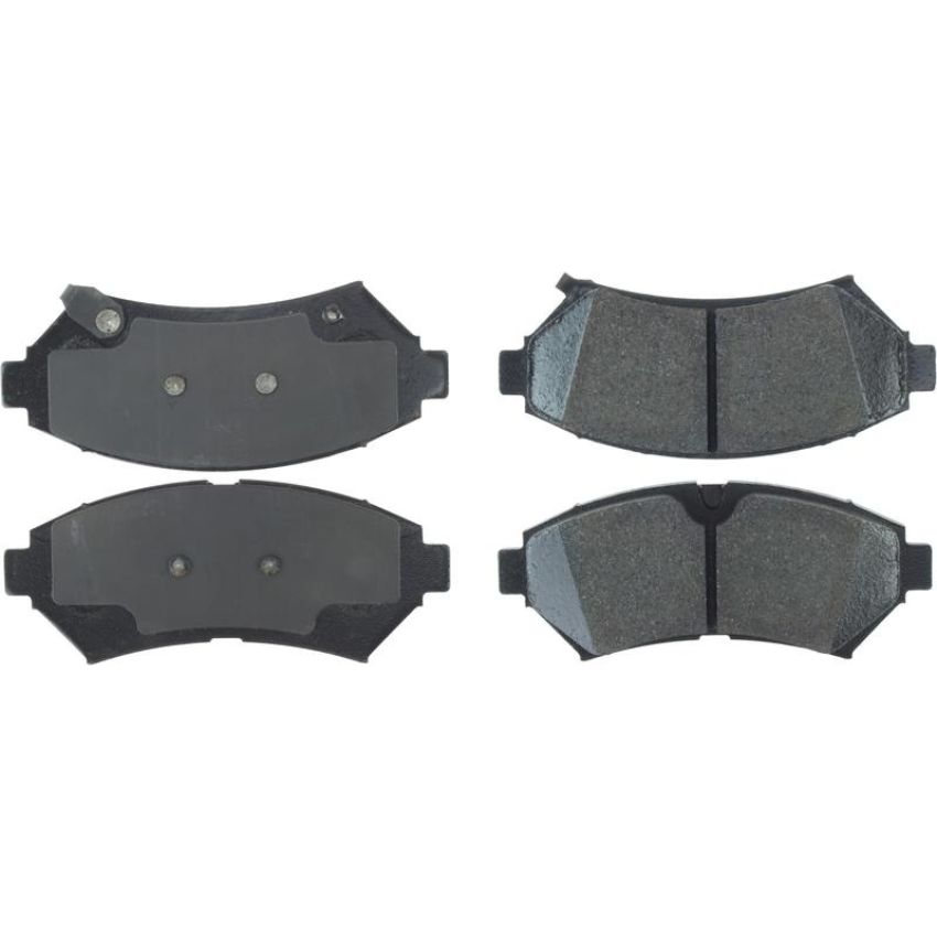 CENTRIC PARTS 106.07530 Posi Quiet Extended Wear Brake Pads with Shims and Hardware