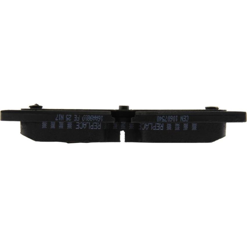 CENTRIC PARTS 106.07540 Posi Quiet Extended Wear Brake Pads with Shims and Hardware