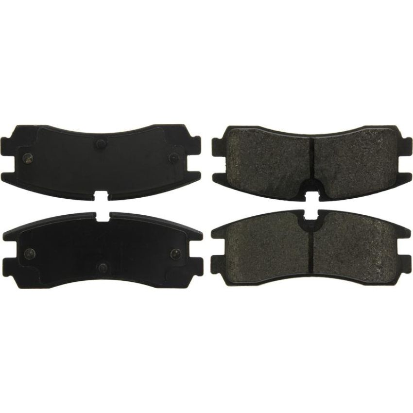 CENTRIC PARTS 106.07540 Posi Quiet Extended Wear Brake Pads with Shims and Hardware