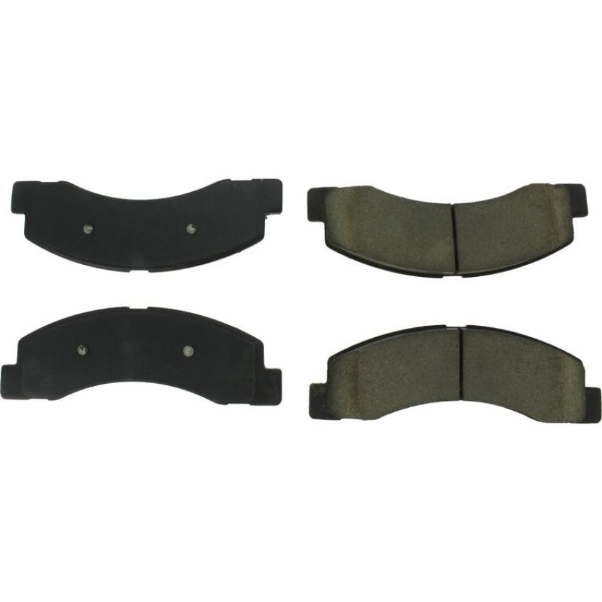 CENTRIC PARTS 106.07560 Posi Quiet Extended Wear Brake Pads with Shims and Hardware