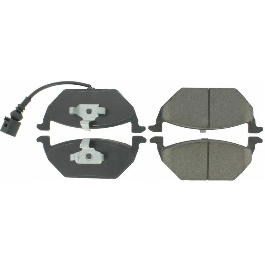CENTRIC PARTS 106.07681 Posi Quiet Extended Wear Brake Pads with Shims and Hardware