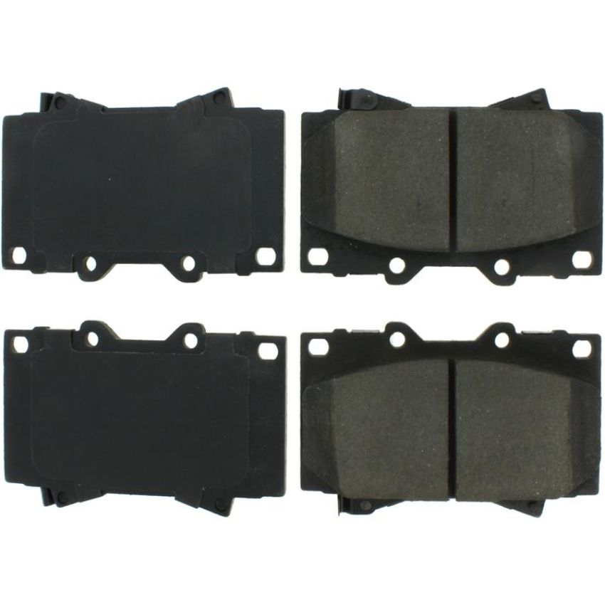 CENTRIC PARTS 106.07720 Posi Quiet Extended Wear Brake Pads with Shims and Hardware
