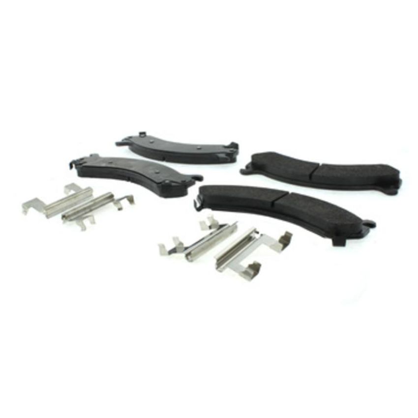 CENTRIC PARTS 106.07840 Posi Quiet Extended Wear Brake Pads with Shims and Hardware