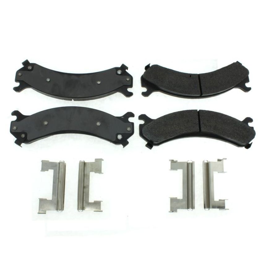CENTRIC PARTS 106.07840 Posi Quiet Extended Wear Brake Pads with Shims and Hardware
