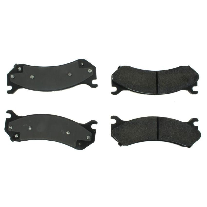 CENTRIC PARTS 106.07850 Posi Quiet Extended Wear Brake Pads with Shims and Hardware