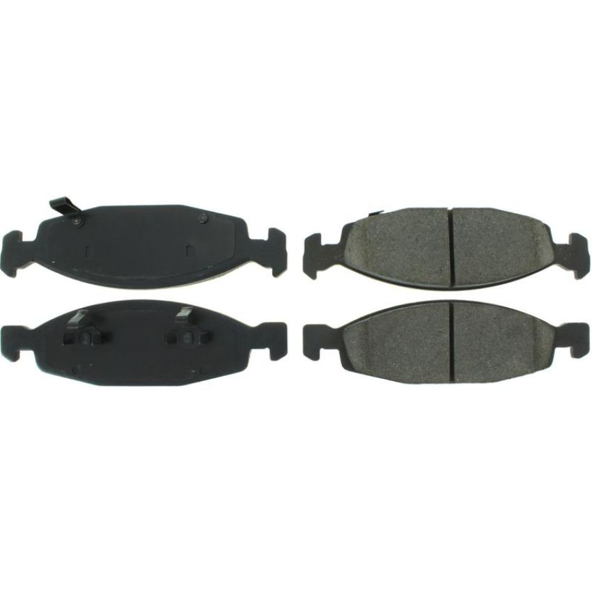CENTRIC PARTS 106.07900 Posi Quiet Extended Wear Brake Pads with Shims and Hardware