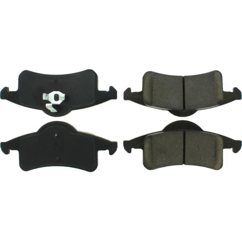 CENTRIC PARTS 106.07910 Posi Quiet Extended Wear Brake Pads with Shims and Hardware
