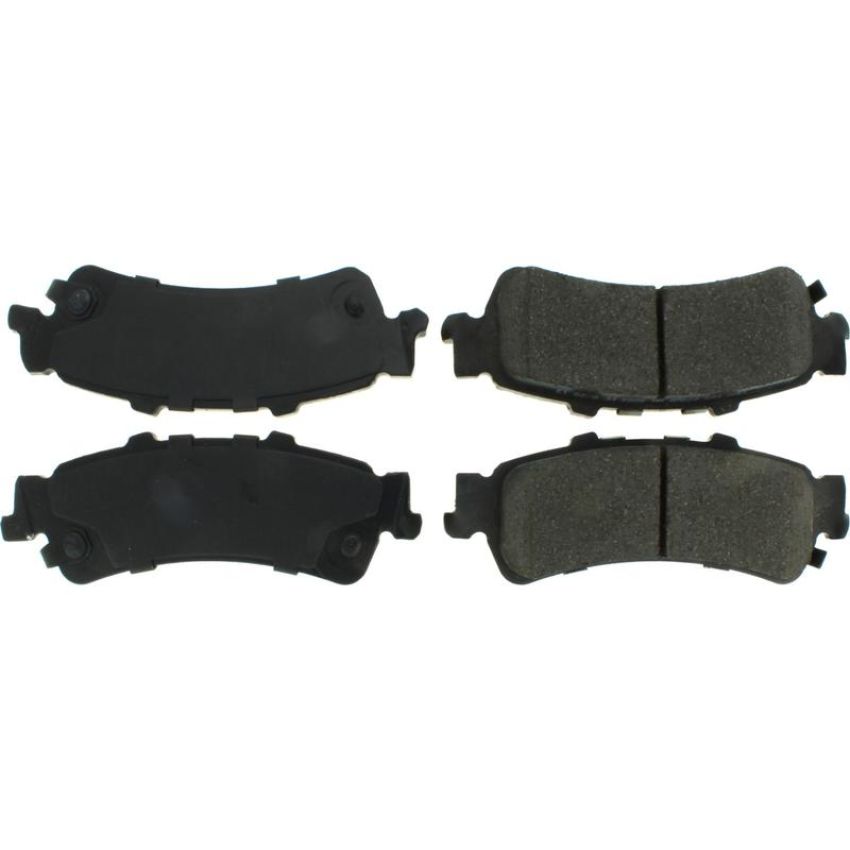 CENTRIC PARTS 106.07921 Posi Quiet Extended Wear Brake Pads with Shims and Hardware