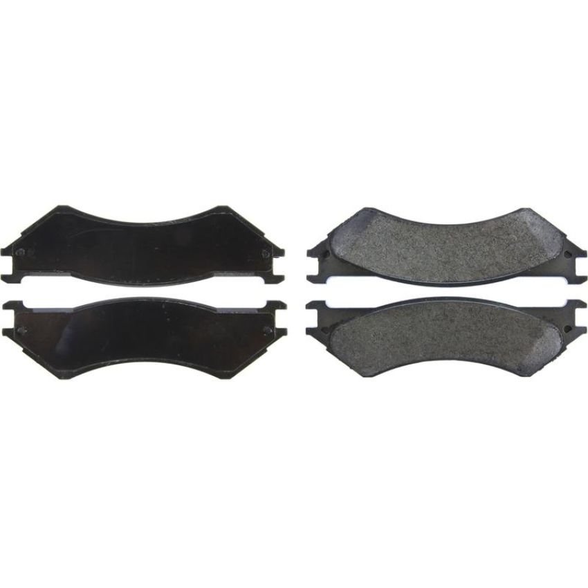CENTRIC PARTS 106.08020 Posi Quiet Extended Wear Brake Pads with Shims and Hardware
