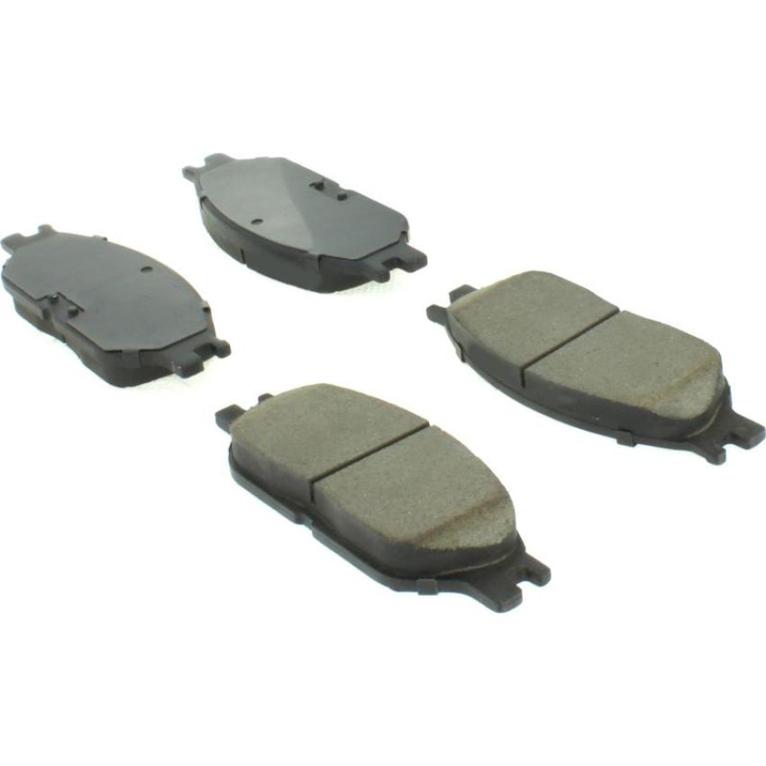 CENTRIC PARTS 106.08030 Posi Quiet Extended Wear Brake Pads with Shims and Hardware