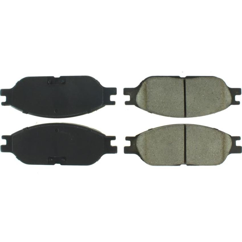 CENTRIC PARTS 106.08030 Posi Quiet Extended Wear Brake Pads with Shims and Hardware