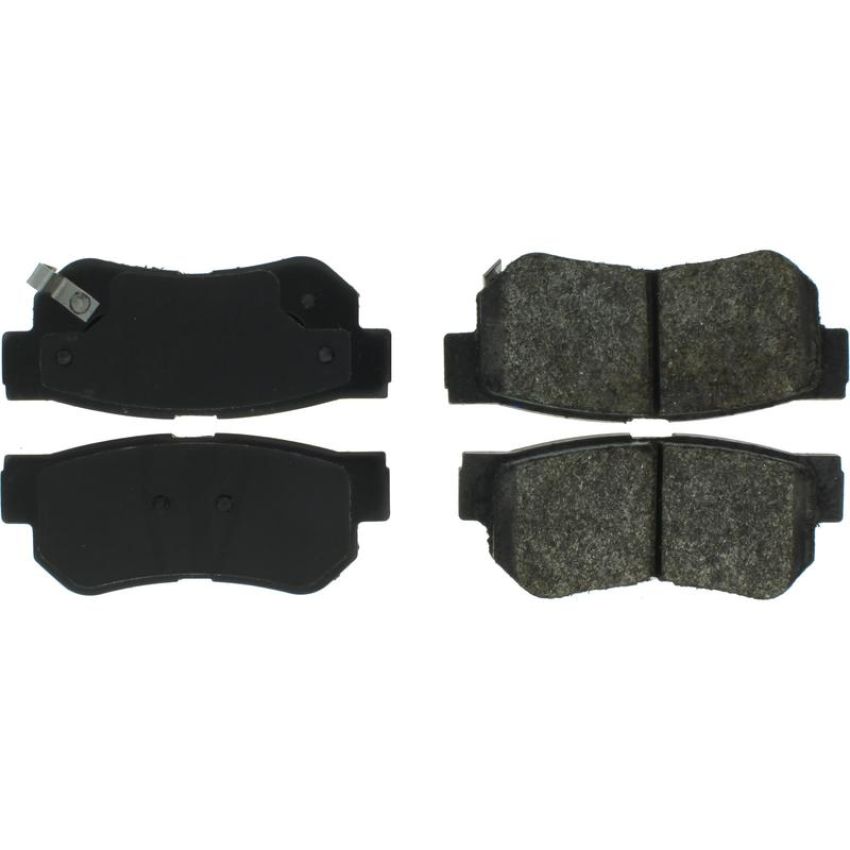 CENTRIC PARTS 106.08130 Posi Quiet Extended Wear Brake Pads with Shims and Hardware
