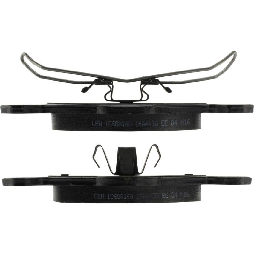 CENTRIC PARTS 106.08160 Posi Quiet Extended Wear Brake Pads with Shims and Hardware