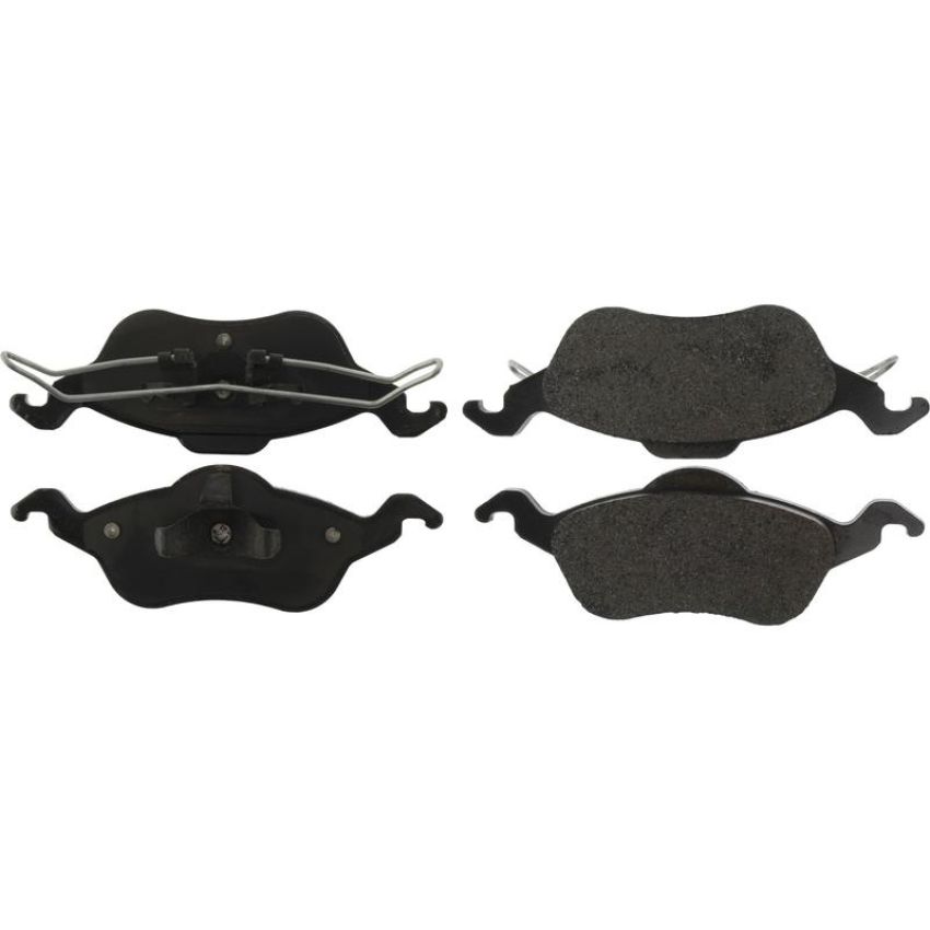 CENTRIC PARTS 106.08160 Posi Quiet Extended Wear Brake Pads with Shims and Hardware