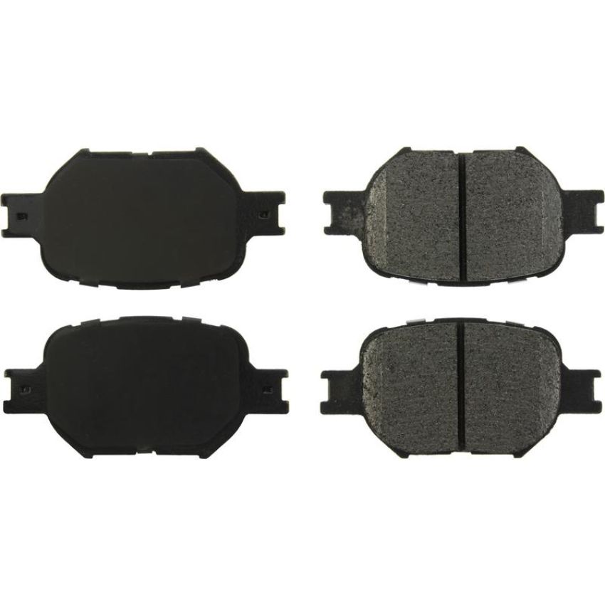 CENTRIC PARTS 106.08170 Posi Quiet Extended Wear Brake Pads with Shims and Hardware