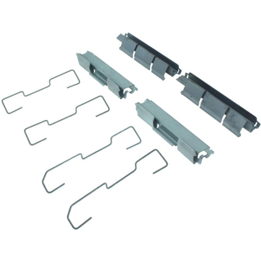 CENTRIC PARTS 106.08210 Posi Quiet Extended Wear Brake Pads with Shims and Hardware