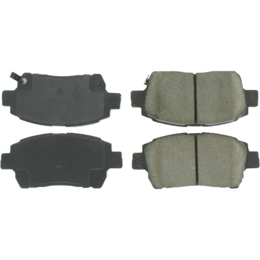 CENTRIC PARTS 106.08220 Posi Quiet Extended Wear Brake Pads with Shims and Hardware