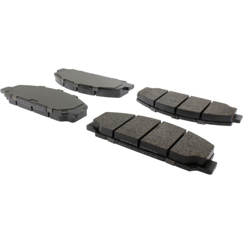 CENTRIC PARTS 106.08270 Posi Quiet Extended Wear Brake Pads with Shims and Hardware