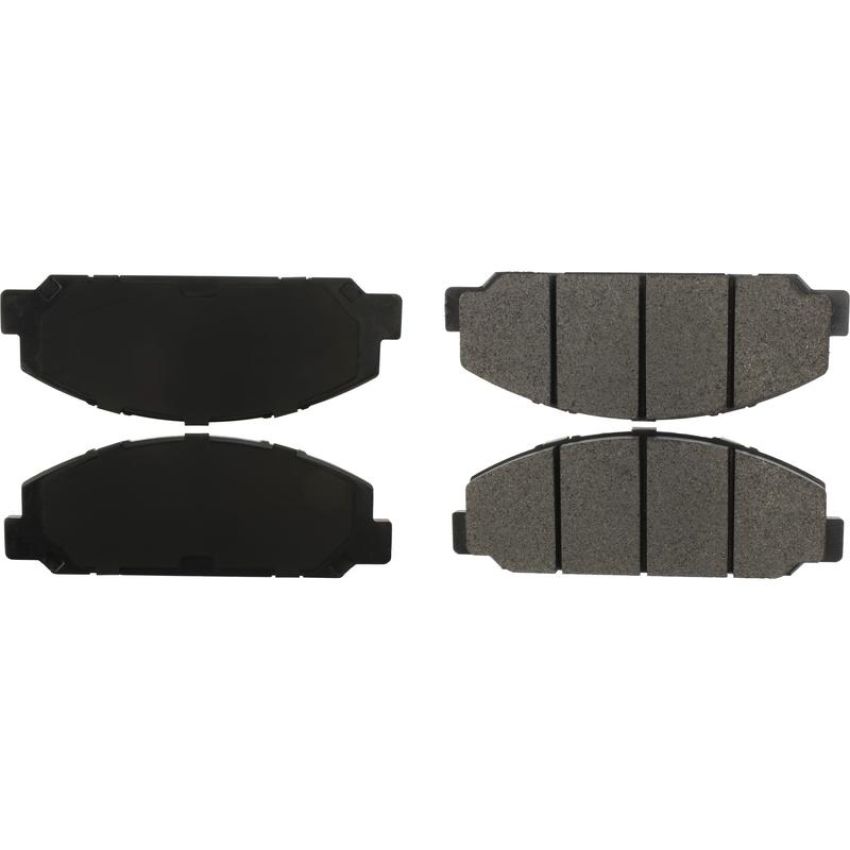 CENTRIC PARTS 106.08270 Posi Quiet Extended Wear Brake Pads with Shims and Hardware