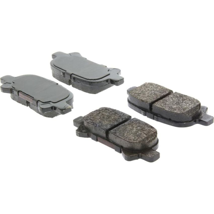 CENTRIC PARTS 106.08280 Posi Quiet Extended Wear Brake Pads with Shims and Hardware