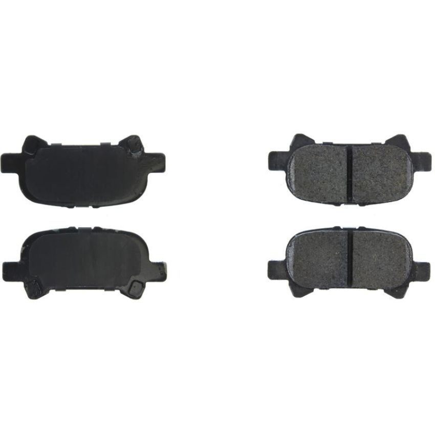 CENTRIC PARTS 106.08280 Posi Quiet Extended Wear Brake Pads with Shims and Hardware