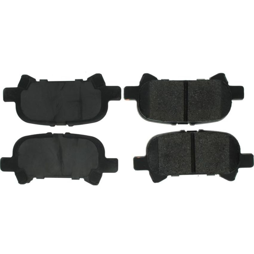CENTRIC PARTS 106.08281 Posi Quiet Extended Wear Brake Pads with Shims and Hardware