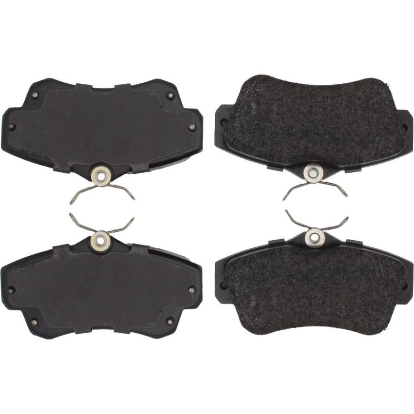 CENTRIC PARTS 106.08411 Posi Quiet Extended Wear Brake Pads with Shims and Hardware
