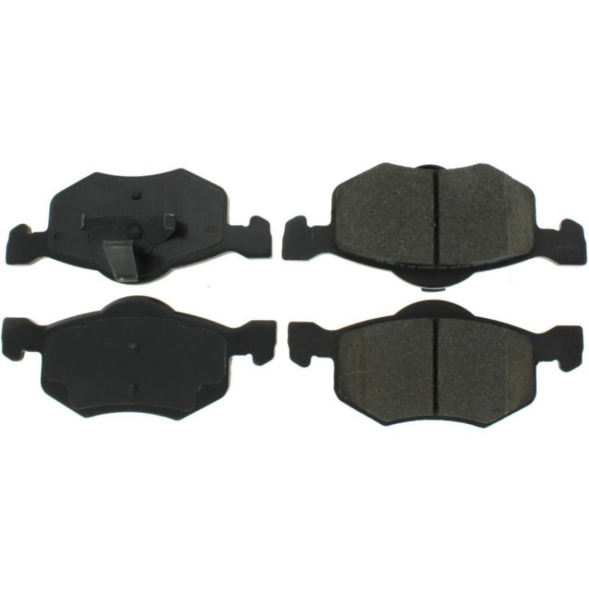 CENTRIC PARTS 106.08430 Posi Quiet Extended Wear Brake Pads with Shims and Hardware