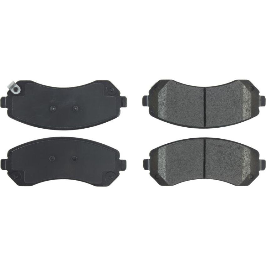 CENTRIC PARTS 106.08440 Posi Quiet Extended Wear Brake Pads with Shims and Hardware
