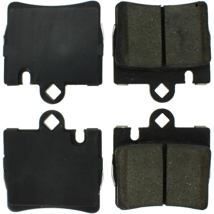 CENTRIC PARTS 106.08480 Posi Quiet Extended Wear Brake Pads with Shims and Hardware