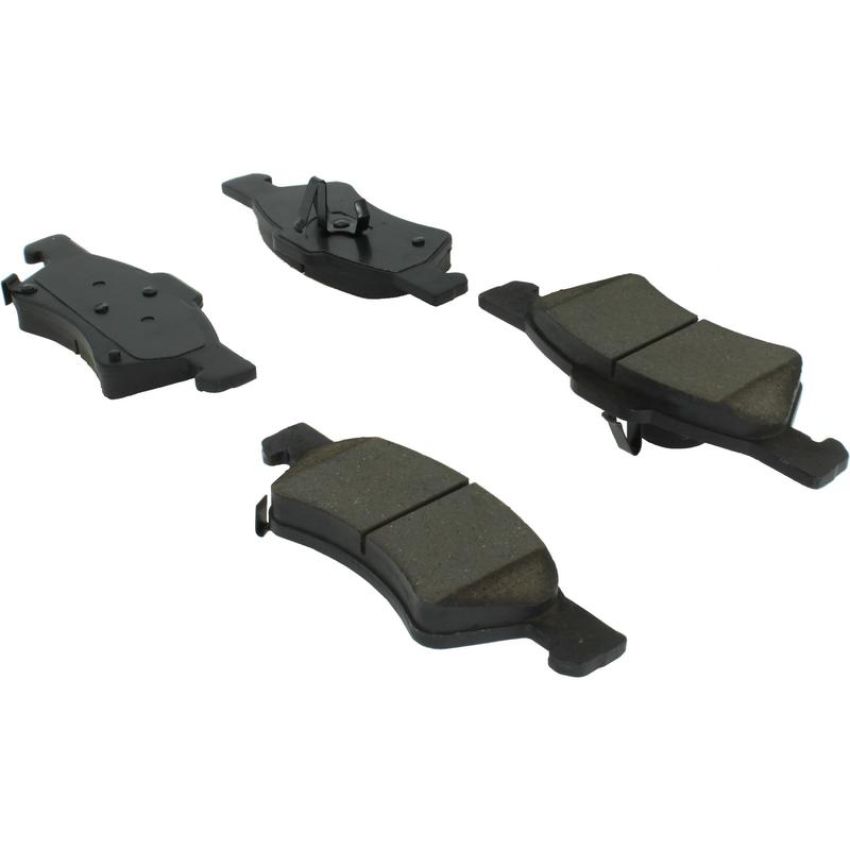 CENTRIC PARTS 106.08570 Posi Quiet Extended Wear Brake Pads with Shims and Hardware
