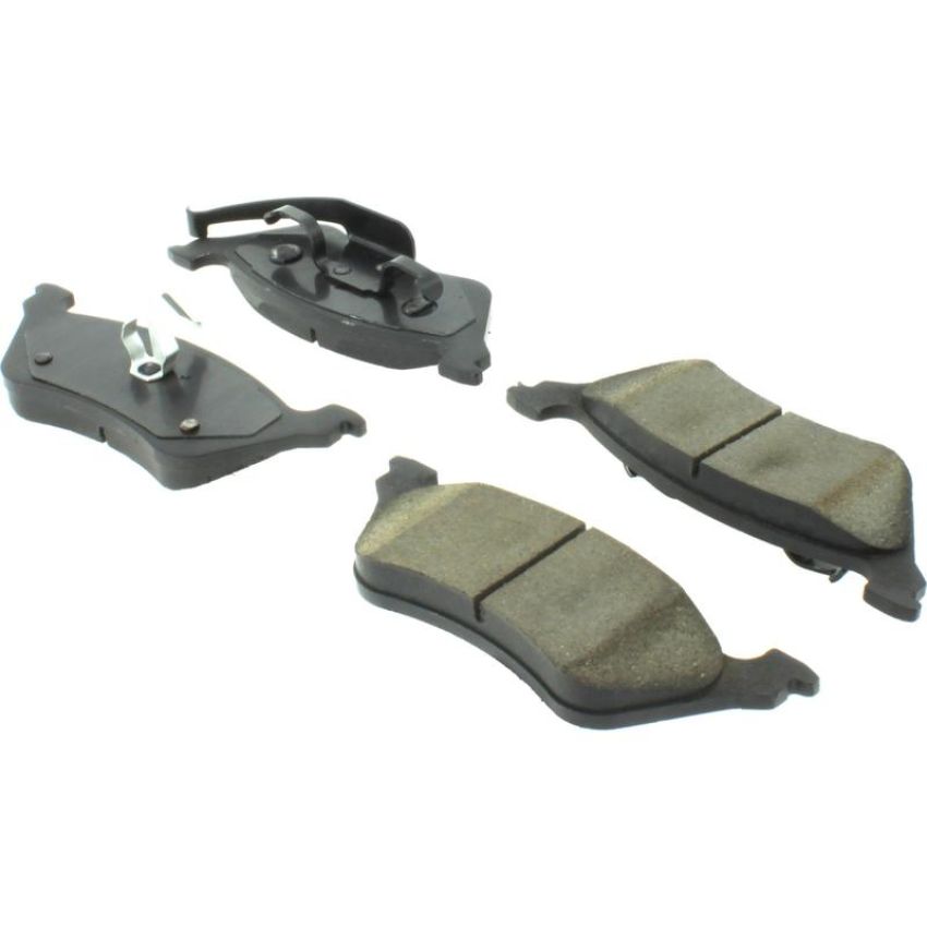 CENTRIC PARTS 106.08580 Posi Quiet Extended Wear Brake Pads with Shims