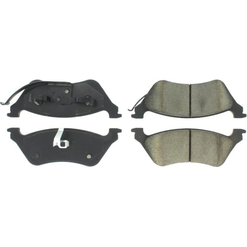CENTRIC PARTS 106.08580 Posi Quiet Extended Wear Brake Pads with Shims