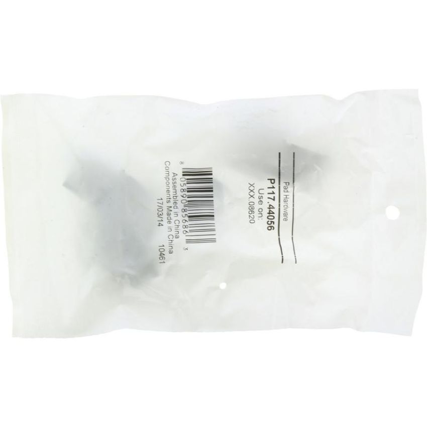 CENTRIC PARTS 106.08620 Posi Quiet Extended Wear Brake Pads with Shims and Hardware