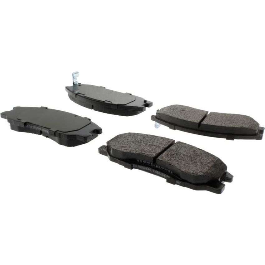 CENTRIC PARTS 106.08640 Posi Quiet Extended Wear Brake Pads with Shims and Hardware