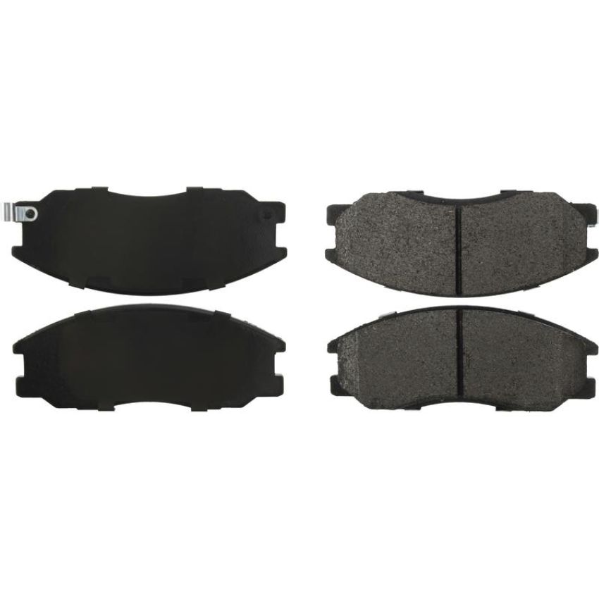 CENTRIC PARTS 106.08640 Posi Quiet Extended Wear Brake Pads with Shims and Hardware