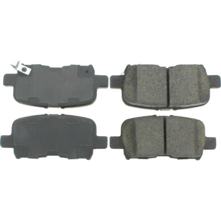 CENTRIC PARTS 106.08650 Posi Quiet Extended Wear Brake Pads with Shims and Hardware
