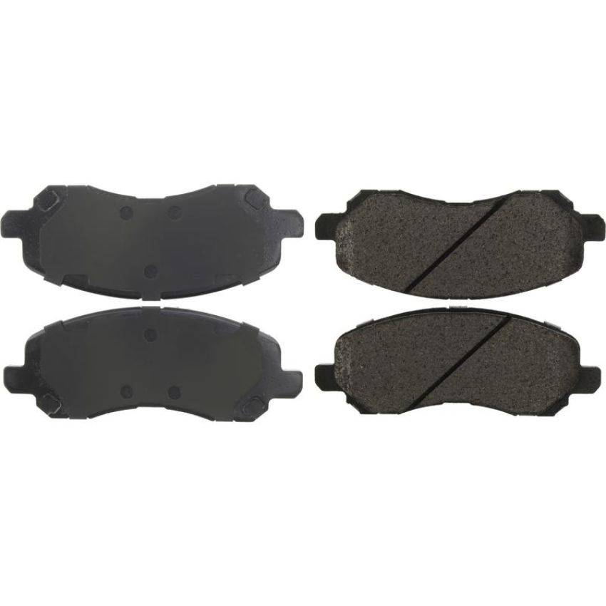 CENTRIC PARTS 106.08660 Posi Quiet Extended Wear Brake Pads with Shims and Hardware