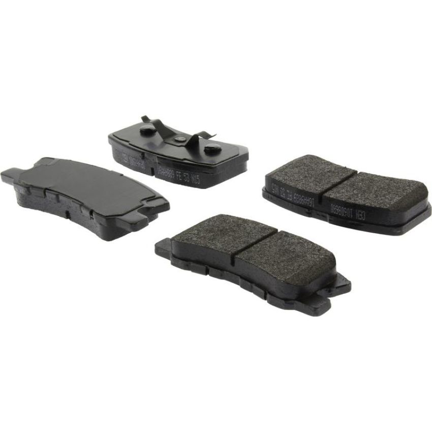 CENTRIC PARTS 106.08680 Posi Quiet Extended Wear Brake Pads with Shims and Hardware
