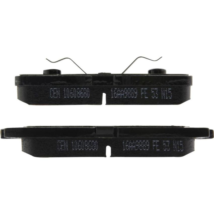 CENTRIC PARTS 106.08680 Posi Quiet Extended Wear Brake Pads with Shims and Hardware