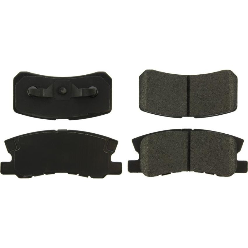CENTRIC PARTS 106.08680 Posi Quiet Extended Wear Brake Pads with Shims and Hardware