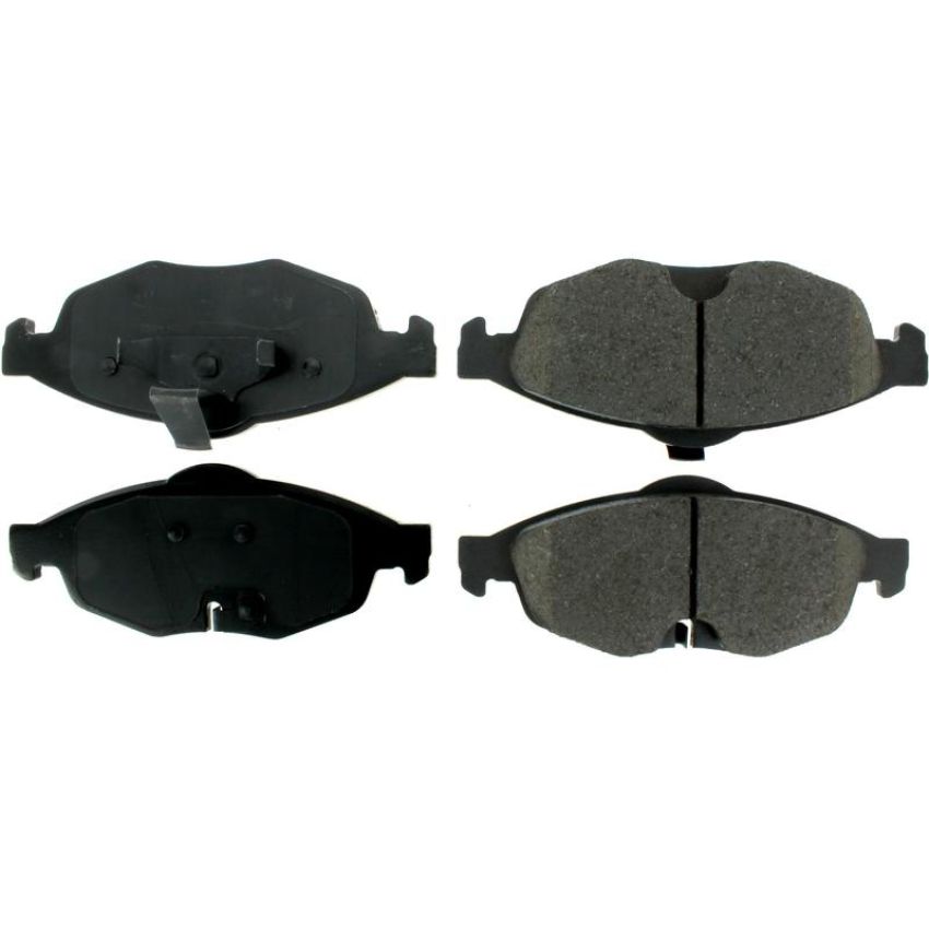 CENTRIC PARTS 106.08690 Posi Quiet Extended Wear Brake Pads with Shims and Hardware