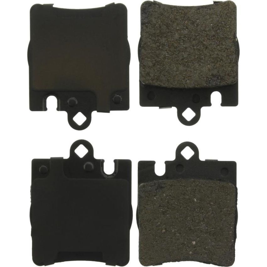 CENTRIC PARTS 106.08760 Posi Quiet Extended Wear Brake Pads with Shims and Hardware