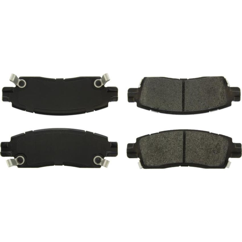 CENTRIC PARTS 106.08830 Posi Quiet Extended Wear Brake Pads with Shims and Hardware