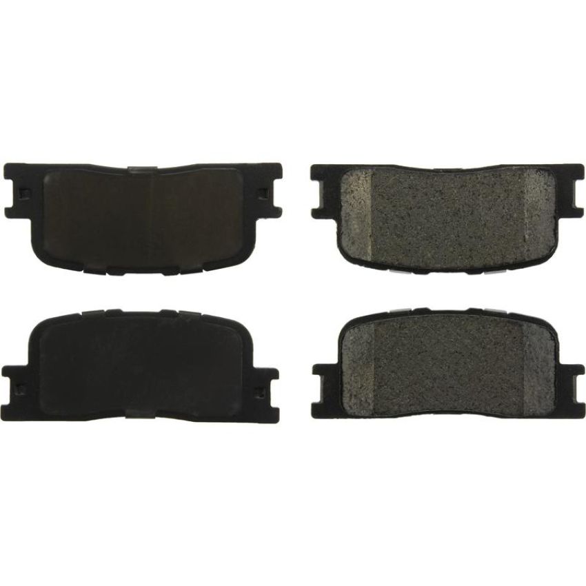 CENTRIC PARTS 106.08850 Posi Quiet Extended Wear Brake Pads with Shims and Hardware