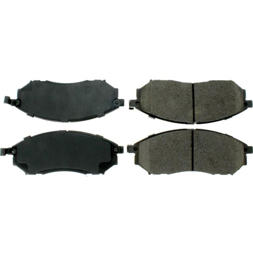 CENTRIC PARTS 106.08881 Posi Quiet Extended Wear Brake Pads with Shims and Hardware