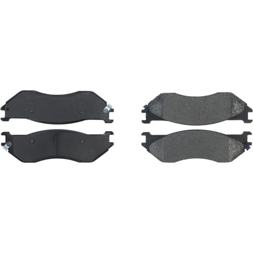 CENTRIC PARTS 106.08970 Posi Quiet Extended Wear Brake Pads with Shims and Hardware